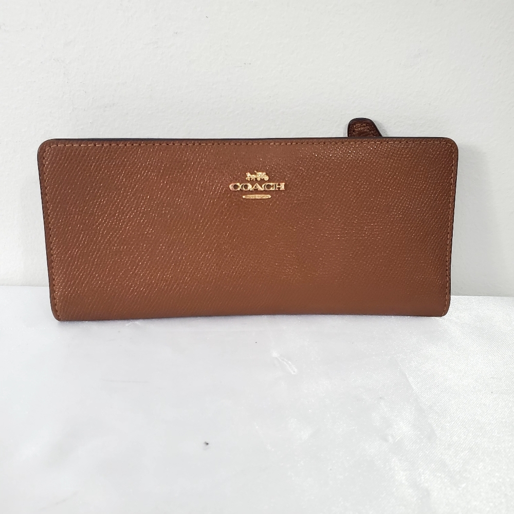 Coach Brown Leather Wallet